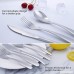 Silverware Set Costyle 40 Pieces Stainless Steel Flatware Silverware Cutlery Set Mirror Finished Home Kitchen Hotel Restaurant Tableware Include Knife Fork and Spoon Service for 8 - B07DNQMGFP